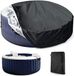 Merkloos / Sans marque Kivora B.V. Spa beschermhoes - Rond, buiten, waterdicht, UV-bestendig (215x70cm)