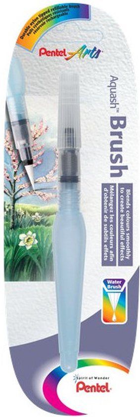 Pentel Aquash Pinselstift, Stärke: M, Inhalt: 7 ml, Meerkleurig