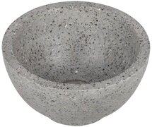 Differnz River waskom 23x12cm terrazzo grijs/grof 36.102.25