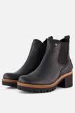 Panama Jack Pia B34 Chelsea boots zwart Nubuck Dames Maat 41