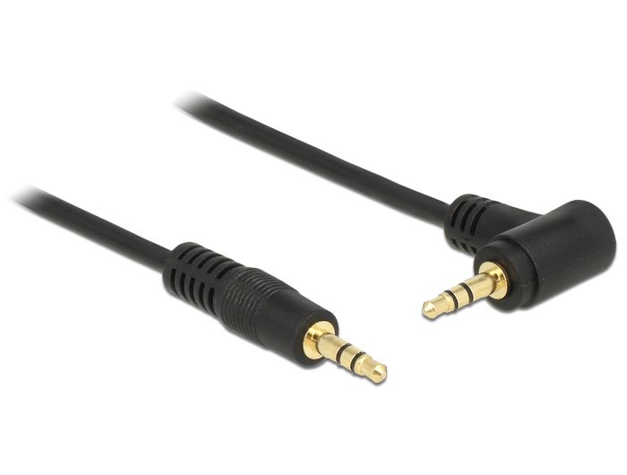 DeLOCK 2m 3.5mm M/M - Zwart