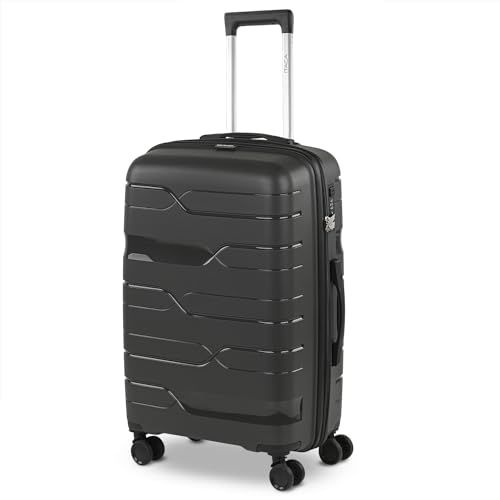 Middelgrote ITACA Middelgrote Koffer. Suitcase - Medium Trolley Reiskoffer van ITACA. Lichtge