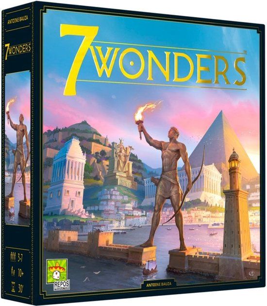 Repos Production 7 Wonders V2 (NL versie) - Bordspel - Basisspel - Strategisch spel - 30 minuut speeltijd