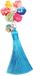 Brosse à fleurs colorée pour bijoux, pendentifs de voiture et autres accessoires