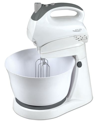 Adler AD 4202 - Stand Mixer - 300W - White