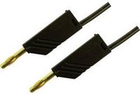 SKS Hirschmann MLN 200/2,5 SW Meetsnoer Banaanstekker 4 mm Banaanstekker 4 mm 2.00 m Zwart 1 stuk(s)