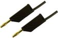 SKS Hirschmann MLN 200/2,5 SW Meetsnoer Banaanstekker 4 mm Banaanstekker 4 mm 2.00 m Zwart 1 stuk(s)