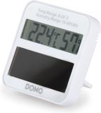 DOMO DO3101 Hygrometer - Weerstation - Luchtvochtigheidsmeter - Thermometer voor Binnen - Wit