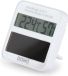 DOMO DO3101 Hygrometer - Weerstation - Luchtvochtigheidsmeter - Thermometer voor Binnen - Wit