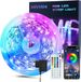 HOVVIDA LED-strip 10M, RGB 5050 LED-verlichting, 30 LED's/meter, APP en Afstandsbediening, 300 LED's, Muziekmodus, Timingmodus, LED voor Kamer, Woonkamer, Keuken, Slaapkamer, Bar, Feest