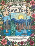 New York New York Coloring Book for Adults and Teens