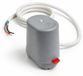 Tête thermostatique électrothermique avec micro-interrupteur, métal, 230 V