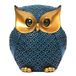 Artpaul Uil Decor Home Decor Accenten en Kleinere Item Voor Planken en Geschenken voor Uil Liefhebber (Blauw)