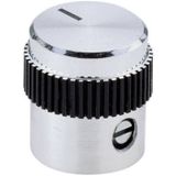 Mentor 5615.6614 Bouton rotatif Aluminium (Ø x h) 15 mm x 15 mm 1 pièce(s)