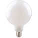Garza Vintage Opal Globe - Retro Design, Dimmable, Warm Light, E27, 7W LED Bulb