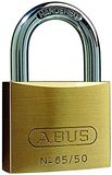 ABUS Hangslot 65/50 Messing