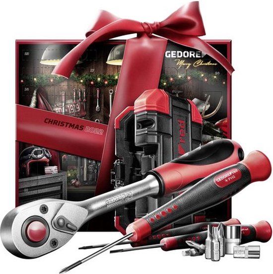 Gedore Red R4900 Adventskalender 2022 - 42-delig