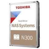 Toshiba N300 interne harde schijf 12 TB 7200 RPM 512 MB 3.5" SATA III