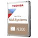 Toshiba N300 disque dur interne 12 To 7200 tr/min 512 Mo 3.5" SATA III