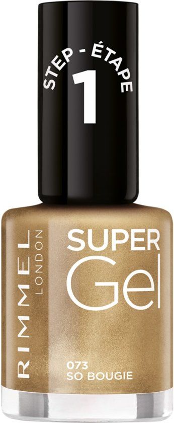 Rimmel London Supergel Xmas Nagellak - 073 So Bougie