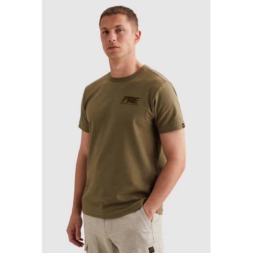 PME Legend regular T-shirt groen