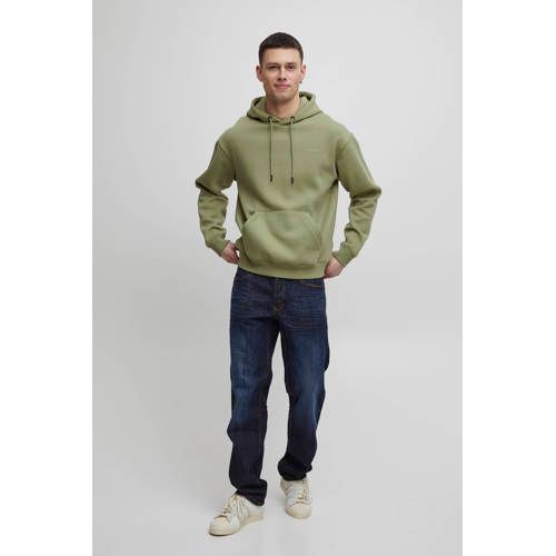 Blend hoodie oil green