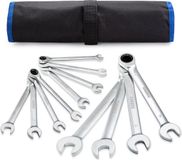 SORAKO Ratelsleutelset, ringsleutelset, moersleutelset 8-19 mm, 12 stuks