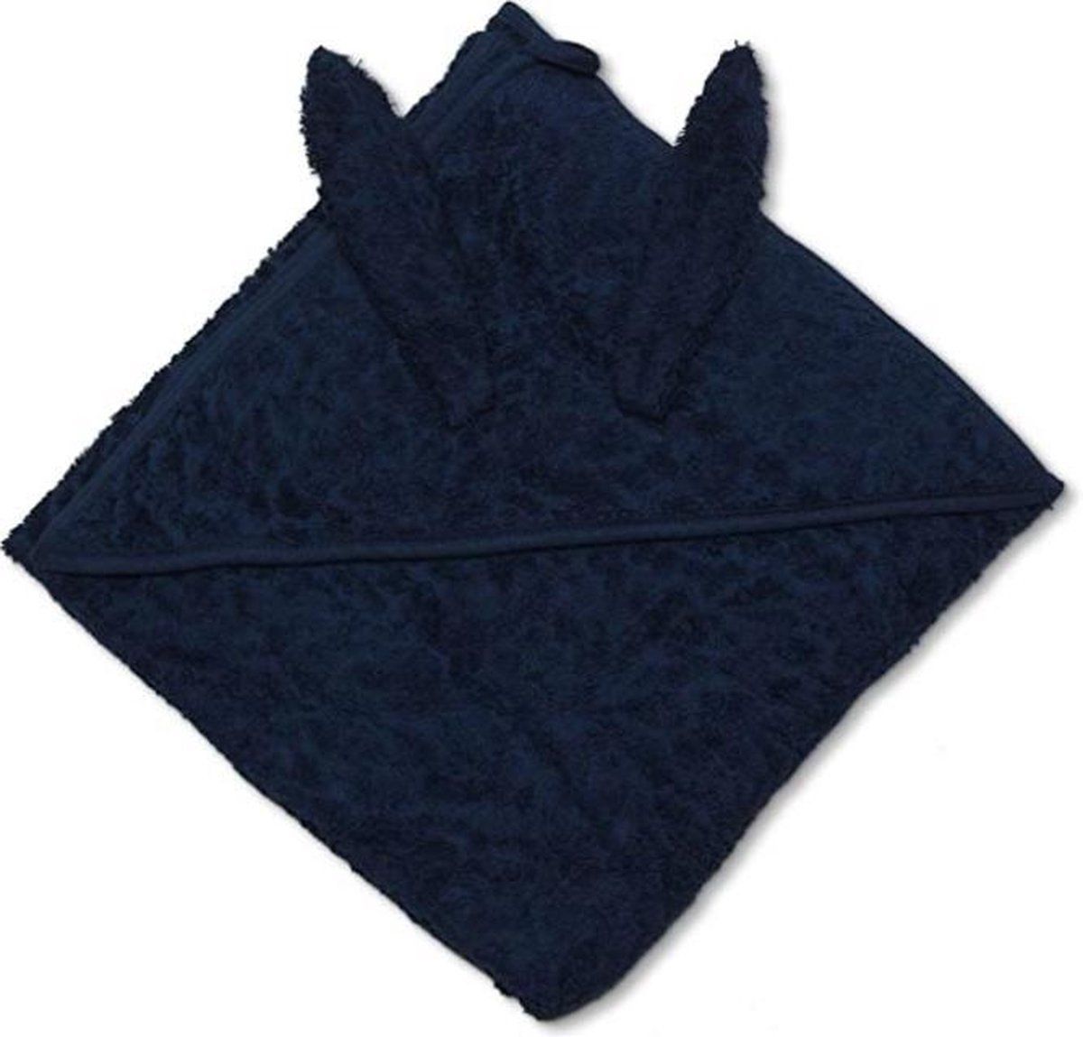 Pippi Badcape Junior 83 X 83 Cm Katoen Navy