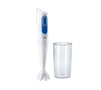 Braun MQ 3000 Smoothie Staafmixer - 700W - Blauw/Wit