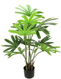 Kunstpalm Rhapis Excelsa Kunstmatige Palm Raphi Palm in Pot Premium Decoratieve Plant Groene Plant Kunstplant Binnen Kunstplant Decoratieve Plant Bomen