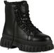 VAN HILL Bottes à semelle profilée et semelle compensée pour femme, doublées et chaudes, modèle 837922, couleur : noir, pointure : 39