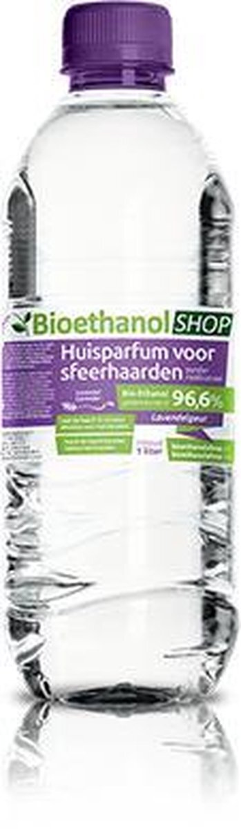 kieselgreen 1 Liter bioethanol Lavendelgeur 96,6% huisparfum bio ethanol