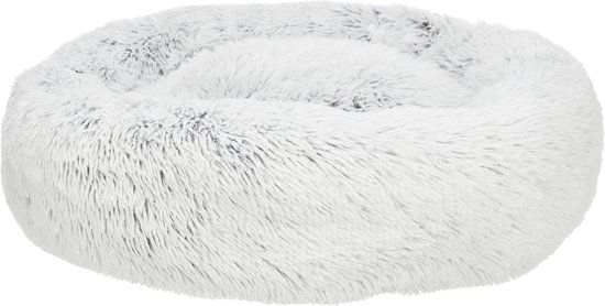 Trixie Harvey Rond Hondenmand - Wit/Zwart - Kunststof - One size