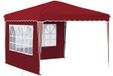 vidaXL Pop-up Feesttent Bordeauxrood Oxford Stof 288 x 288 x 245 cm