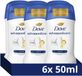 Dove - Anti-Transpirant Deodorant Stick - Advanced Care Original - 6 x 50 ml