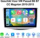 Junsun Android 15 Autoradio Geschikt Voor VW Passat B6 B7 CC Magotan 2010-2015 - 4GB+64GB - Draadloze CarPlay & Andriod Auto - GPS-navigatiesysteem - Bluetooth - Stuurwielbediening - WiFi - 10,1-inch Touchscreen - RDS - USB