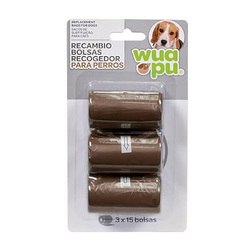 Wuapu Navulverpakking 3 rollen, chocolade