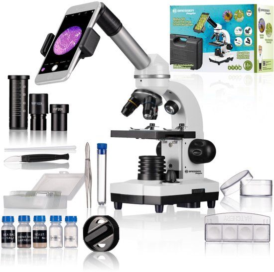 Bresser Biolux - SEL Studentenmicroscoop - Incl. Koffer