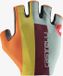 CASTELLI Competizione 2 Korte Handschoenen Heren - Defender Green / Dark Red / Bordeaux - L