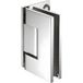 Häfele Charnière de porte de douche 90° H2047 laiton chromé poli