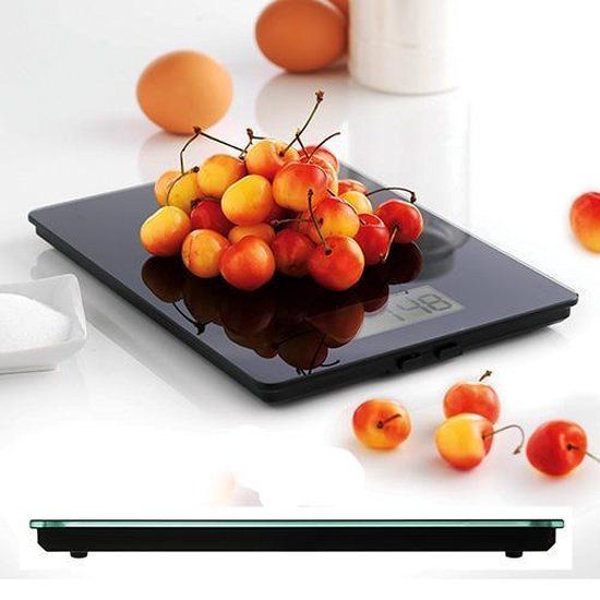 Mastrad Elektronische keukenweegschaal - Zwart