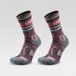 Merkloos / Sans marque Royal Talens Kinder Trekking Sokken 2-Pack - Ademend en Comfortabel - Roze - Gestreept - Schoenmaat 27-30