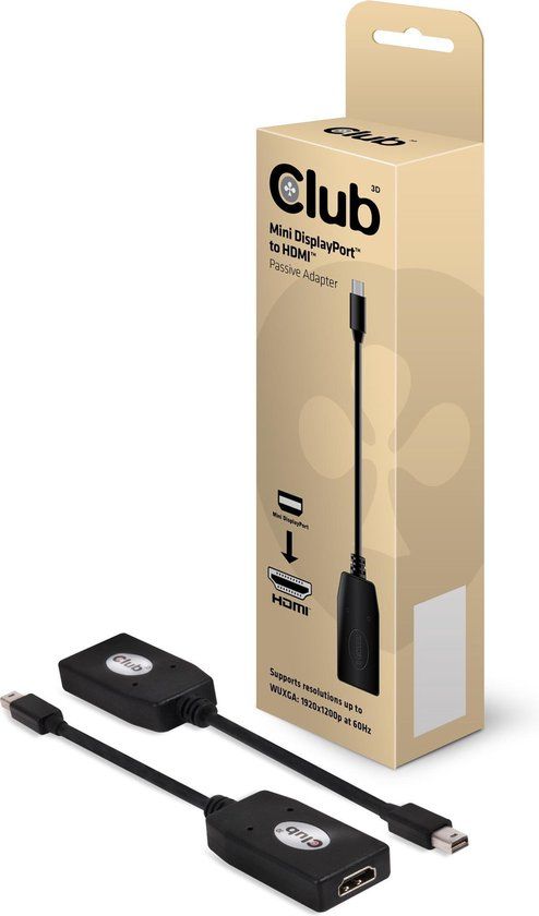Club 3D Mini Displayport to HDMI Adapter