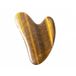 Ruben Robijn Mani Bhadra BV – Phoenix Import Guasha, massagesteen van tijgeroog (verwarmend en revitaliserend), 8 cm