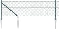 vidaXL Gaashek met stekels, 10 x 0,6 m, groen