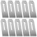 Houtbewerking set de 10 pièces de lames de rabot de remplacement