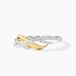 Helene Bague Or Bicolore Diamant
