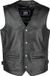 Urban 5884® - Billy - Leren - vest - heren - Zwart