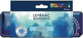 Lefranc & Bourgeois Metal Pocket Box Aquarelset 24 napjes