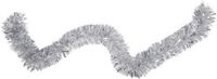 Bellatio Decorations Edco Eindhoven Bv 3x Folieslinger / kerstslinger zilver 15cm x 2 m
